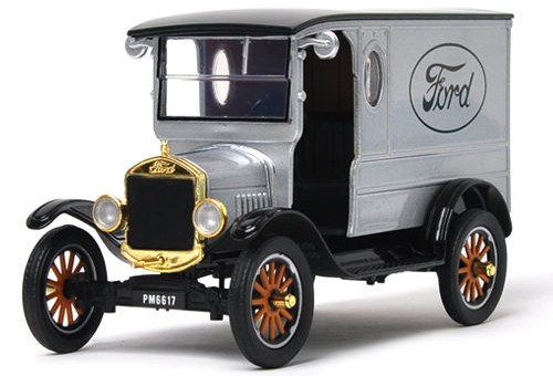 FORD T MODEL PADDY WAGON WITH FORD LOGO 1925