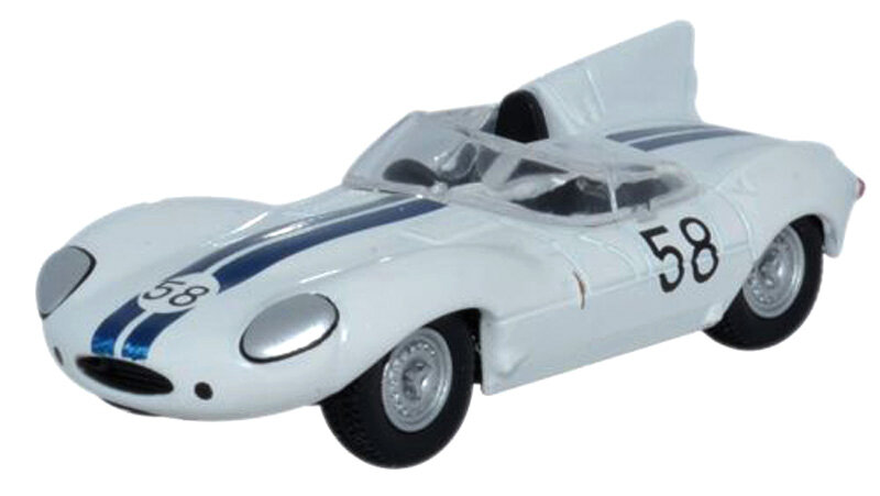 JAGUAR D-TYPE #58 WALT HANSGEN WINNER LIME ROCK 1957