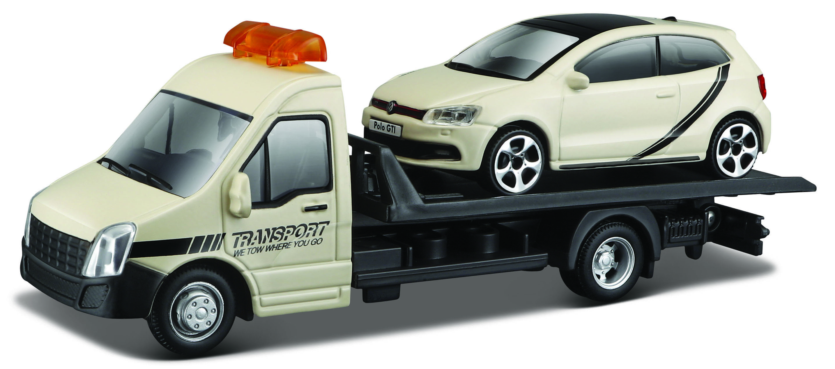 VW POLO GTI MARK 5 + FLATBED TRANSPORTER