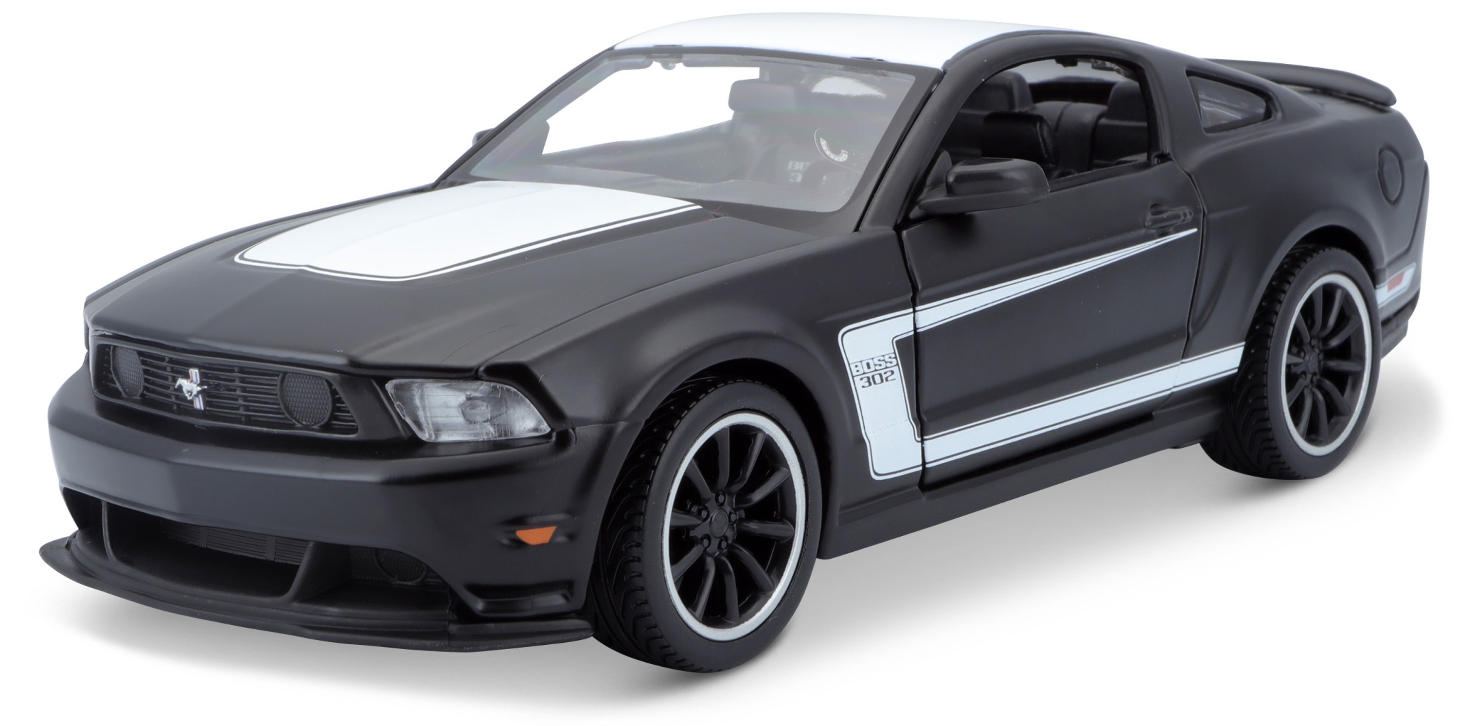 FORD MUSTANG BOSS 302 (DULL BLACK COLLECTION)