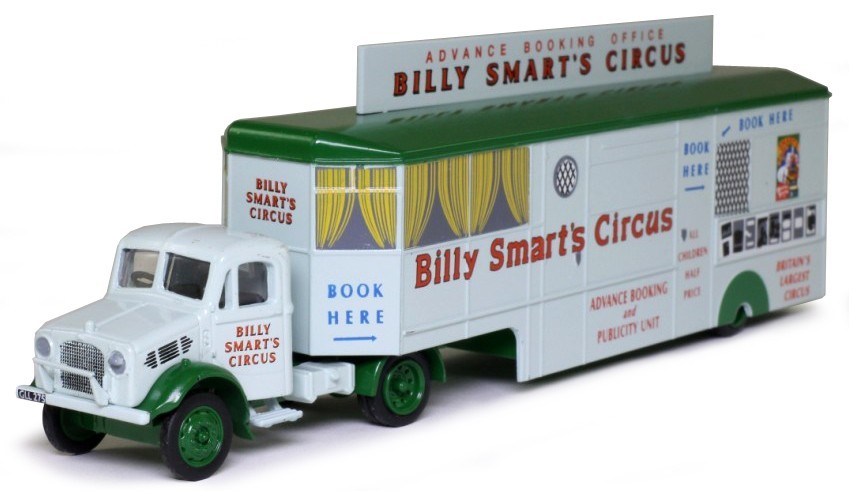 Bedford OX TRUCK BOOKING TRAILER BILLY SMART'S CIRCUS