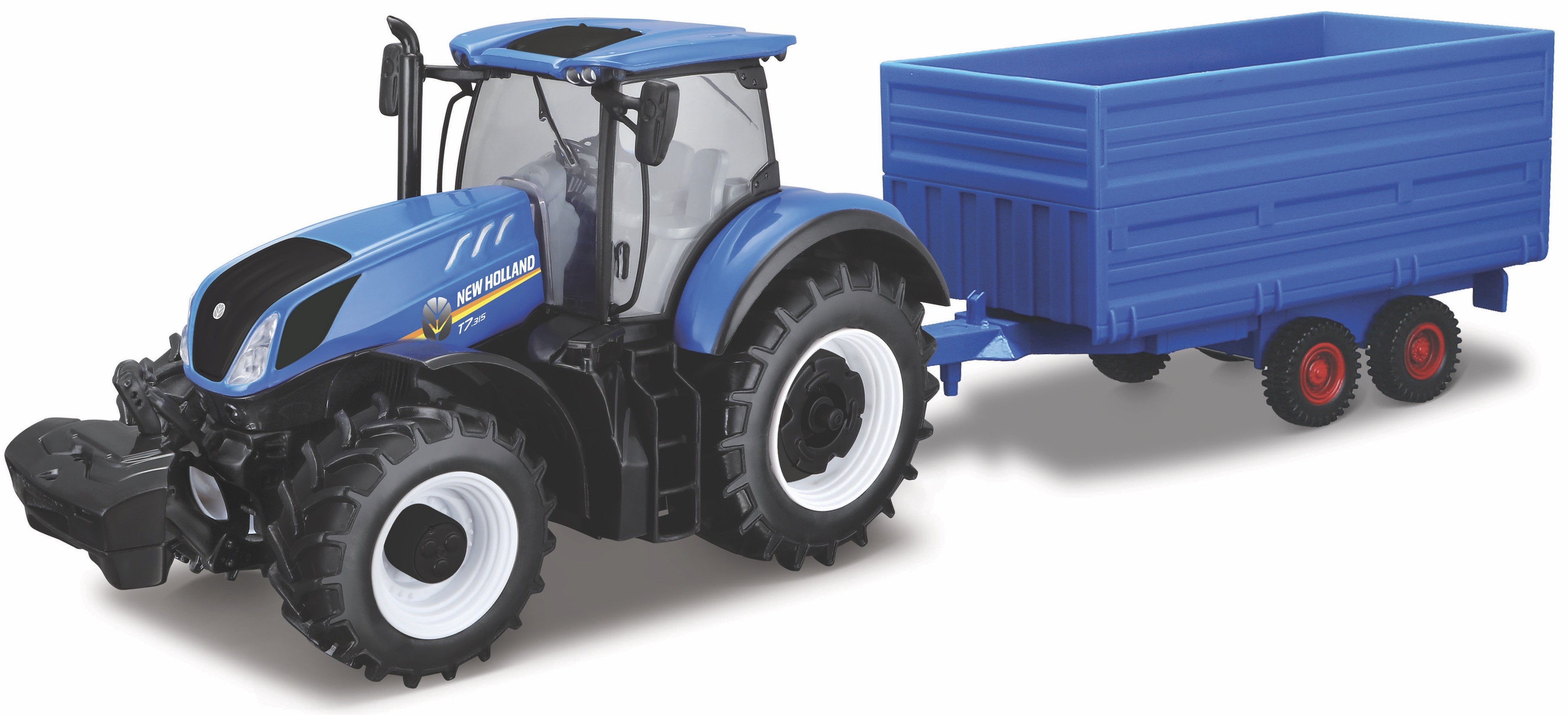 NEW HOLLAND T7HD TRACTOR+ TRAILER