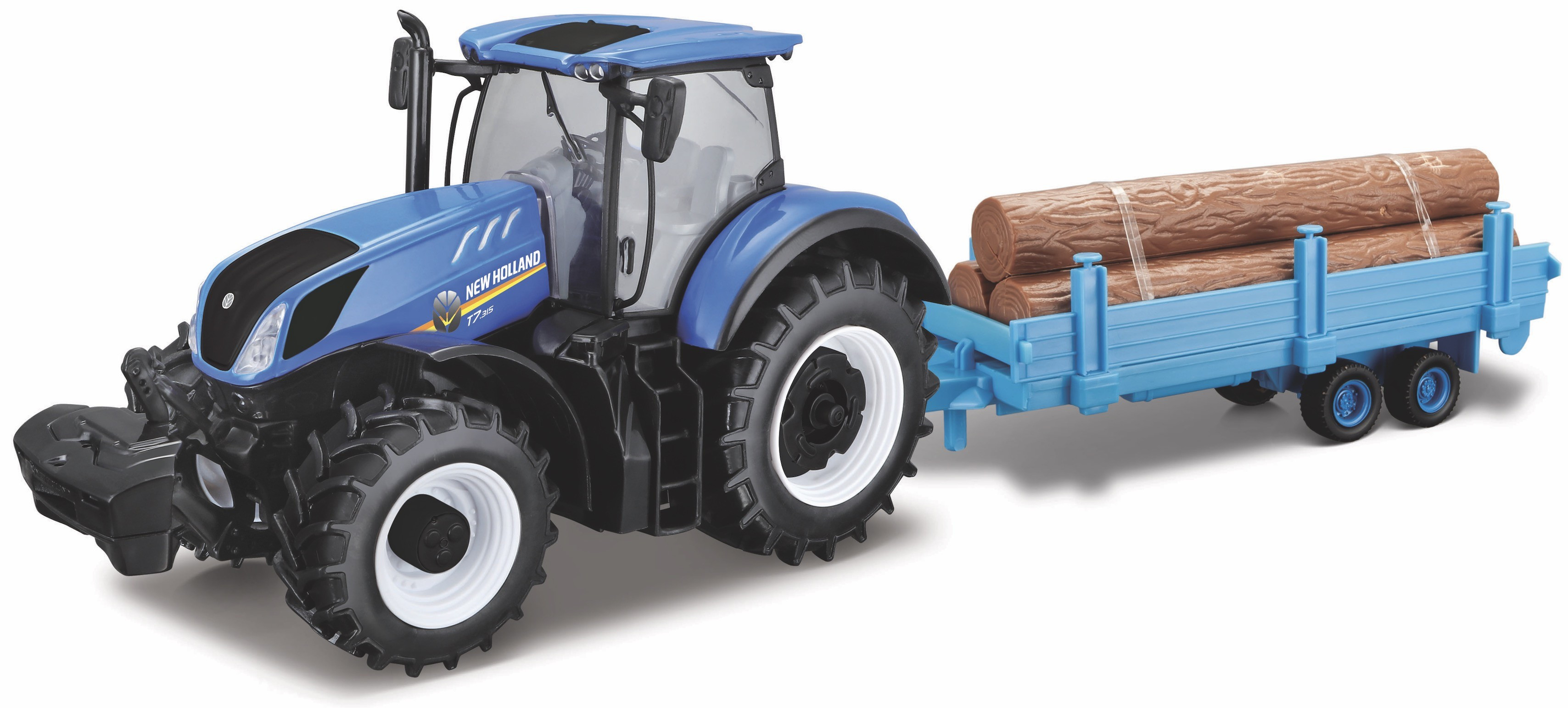 NEW HOLLAND T7.315 TRACTOR + TRAILER