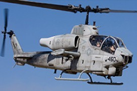 Bell AH-1W "SUPER COBRA" HELICOPTER U.S. MARINE CORPS, SQUADRON 167 LA ASAD AIR BASE