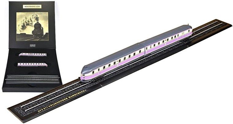 SVT 877 - FLIEGHENDER HAMBURGER - Z GAUGE - GREAT TRAINS OF THE WORLD