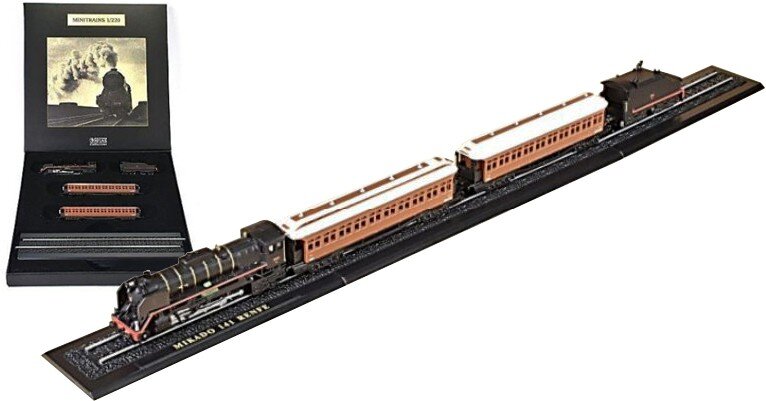 MIKADO 141 RENFE - Z GAUGE - GREAT TRAINS OF THE WORLD