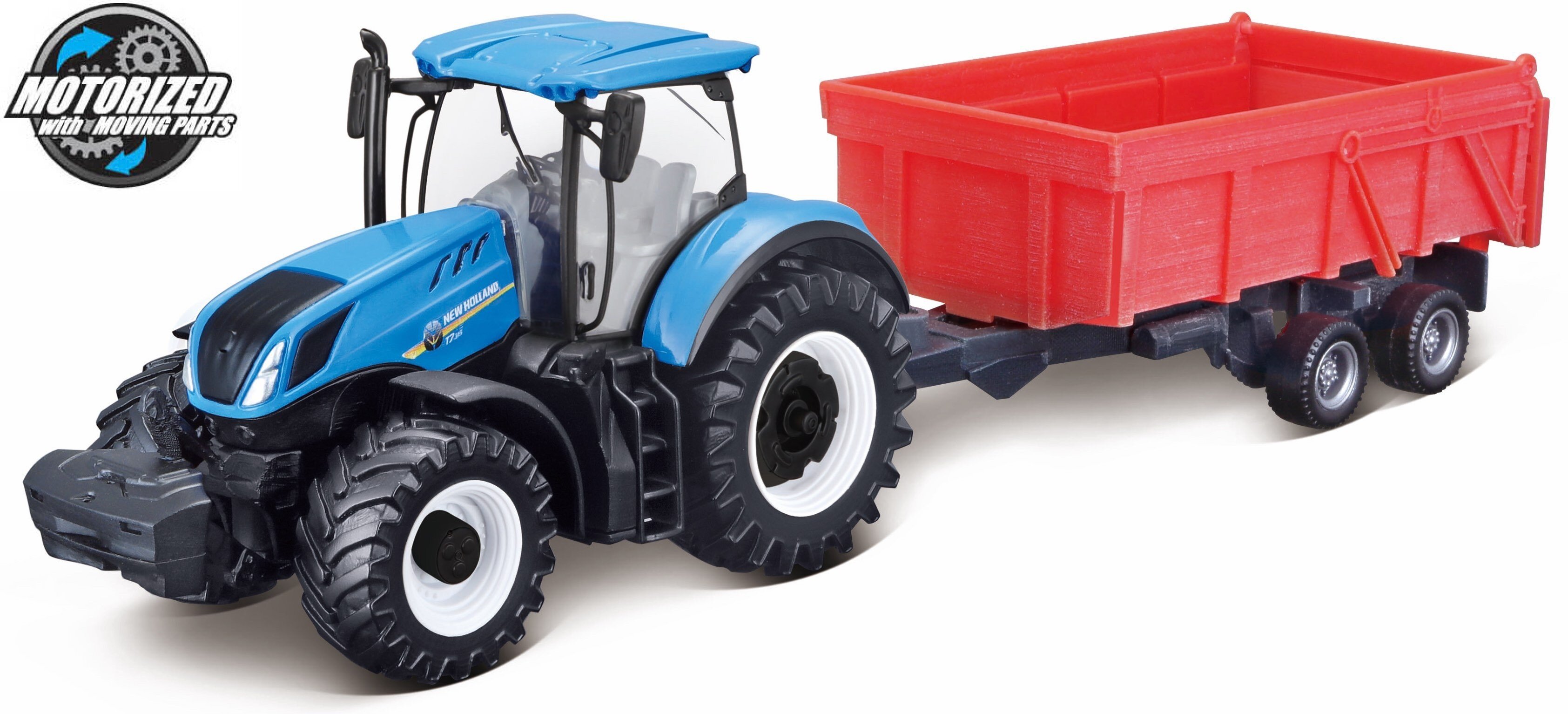 New Holland T7.315 TRACTOR + TIPPING TRAILER