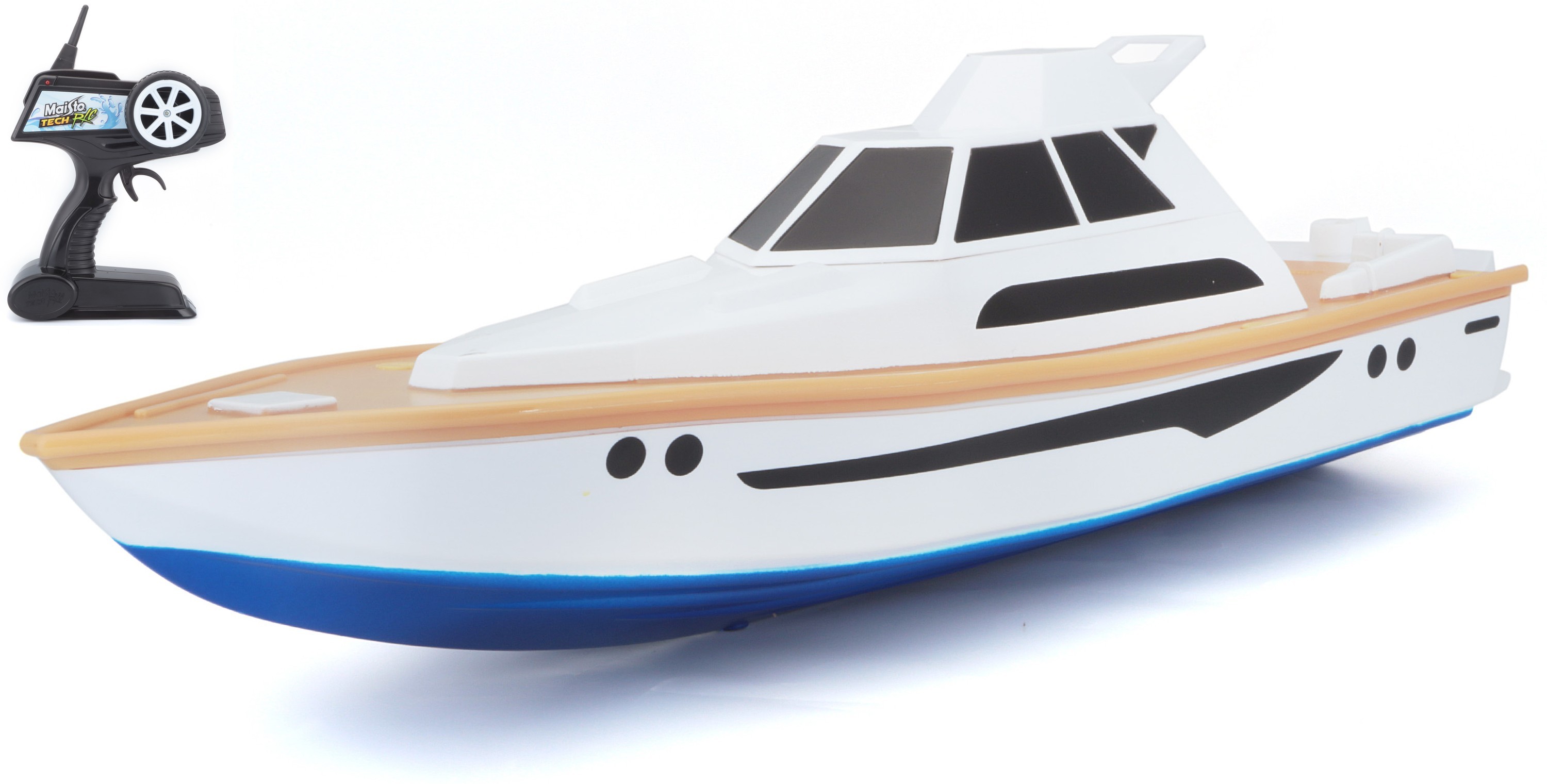 HI-SPEED BOAT LUXURY YACHT 2.4 GHz RADIO CONTROLE (USB rechargeable)