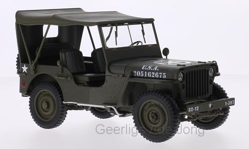 Jeep WILLYS US ARMY SOFT TOP 1945