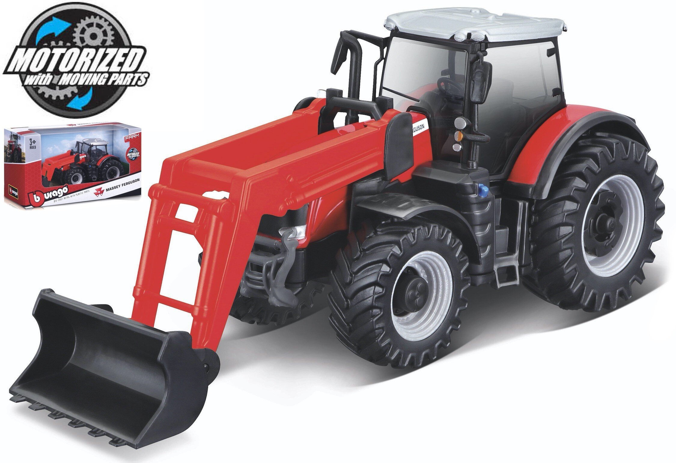 Massey Ferguson 8740S + FRONT LOADER