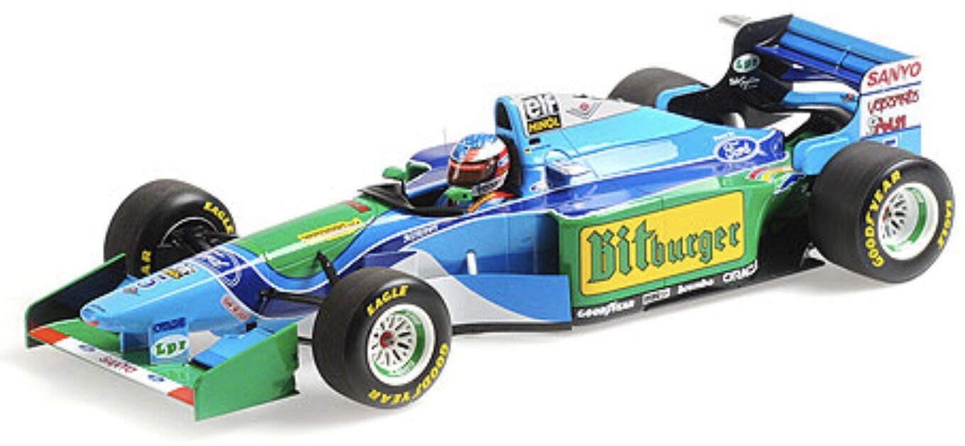 BENETTON FORD B194 MICHAEL SCHUMACHER AUSTRALIAN GP WORLD CHAMPION 1994