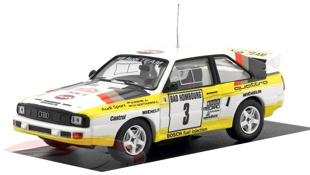 Audi SPORT QUATTRO #3 ROHRL/GEISTDORFER 2nd RALLY MONTE CARLO 1985