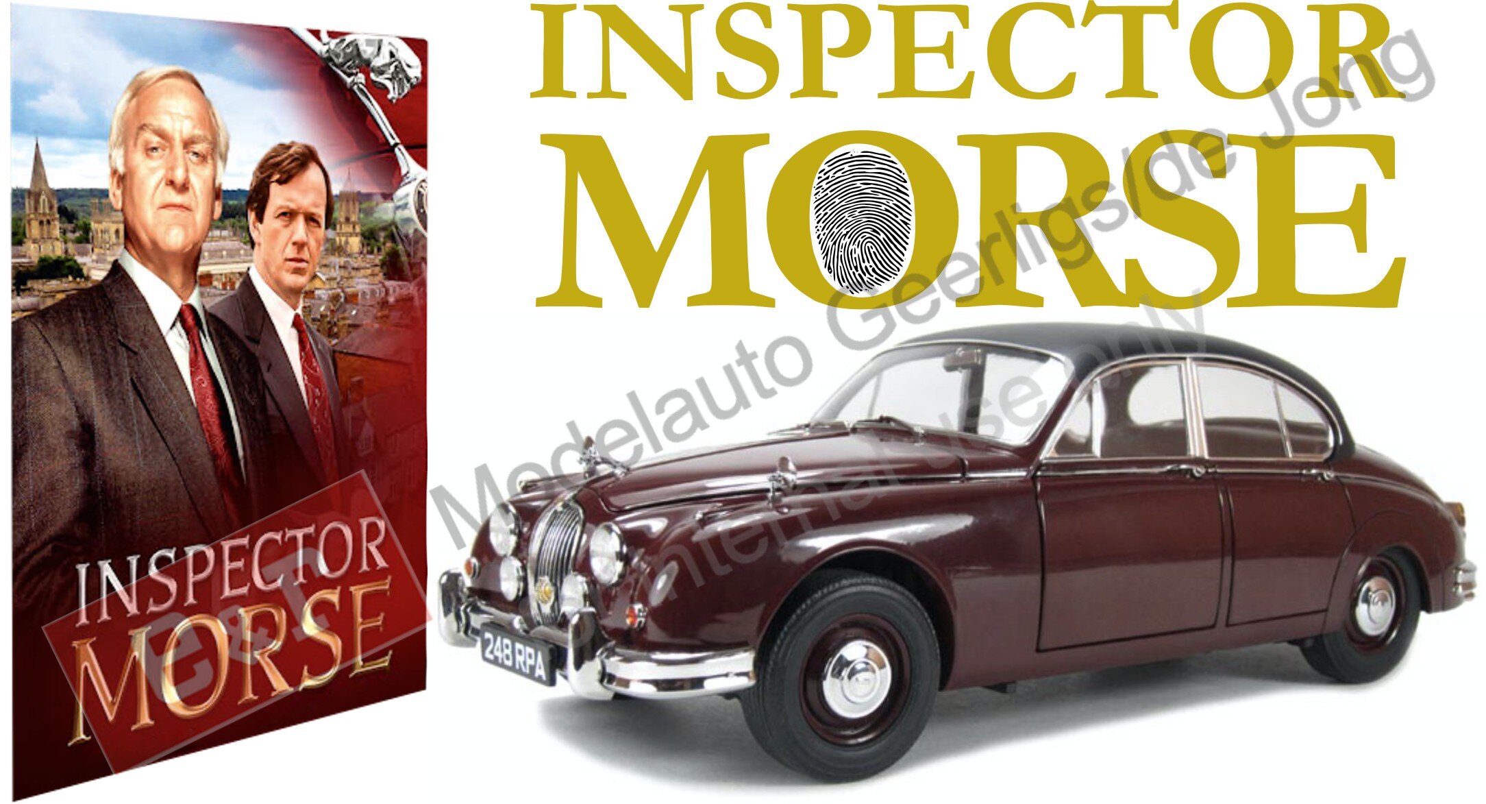 Jaguar MARK II  "Inspector Morse" TV SERIES