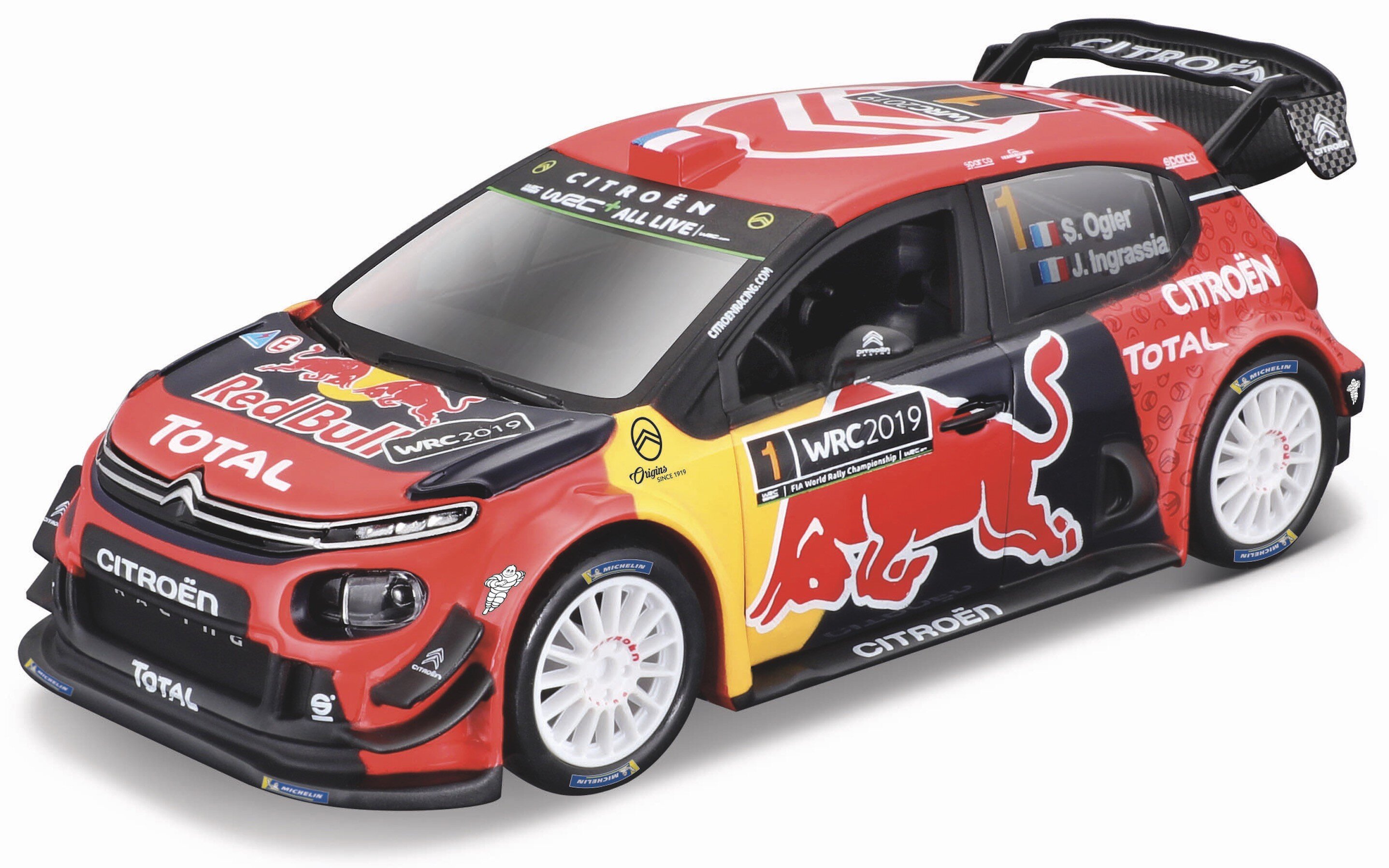 Citroen C3 WRC #1 SEBASTIAN OGIER RALLY MONTE CARLO 2019