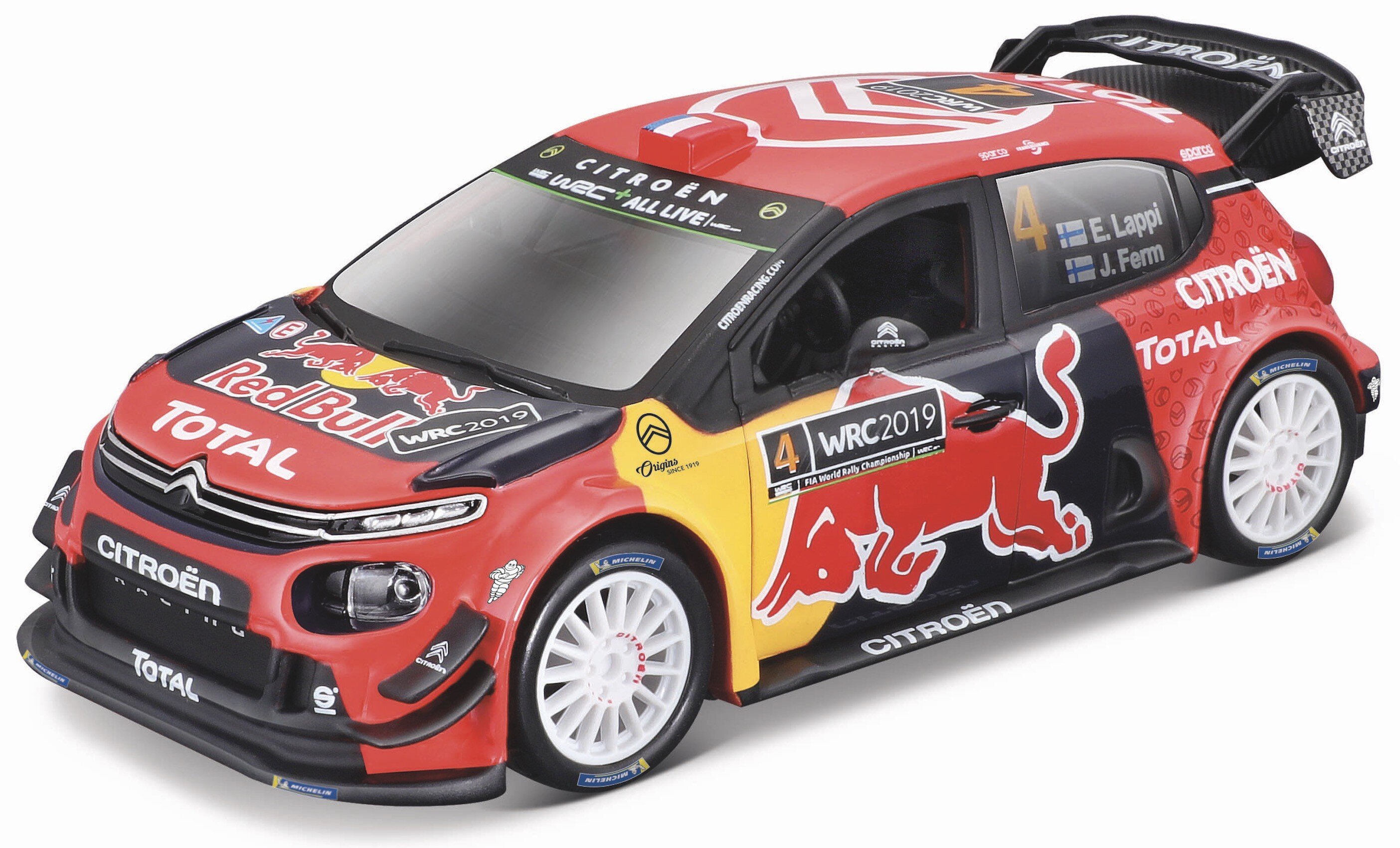Citroen C3 WRC #4 ESAPEKKA LAPPI RALLY MONTE CARLO 2019