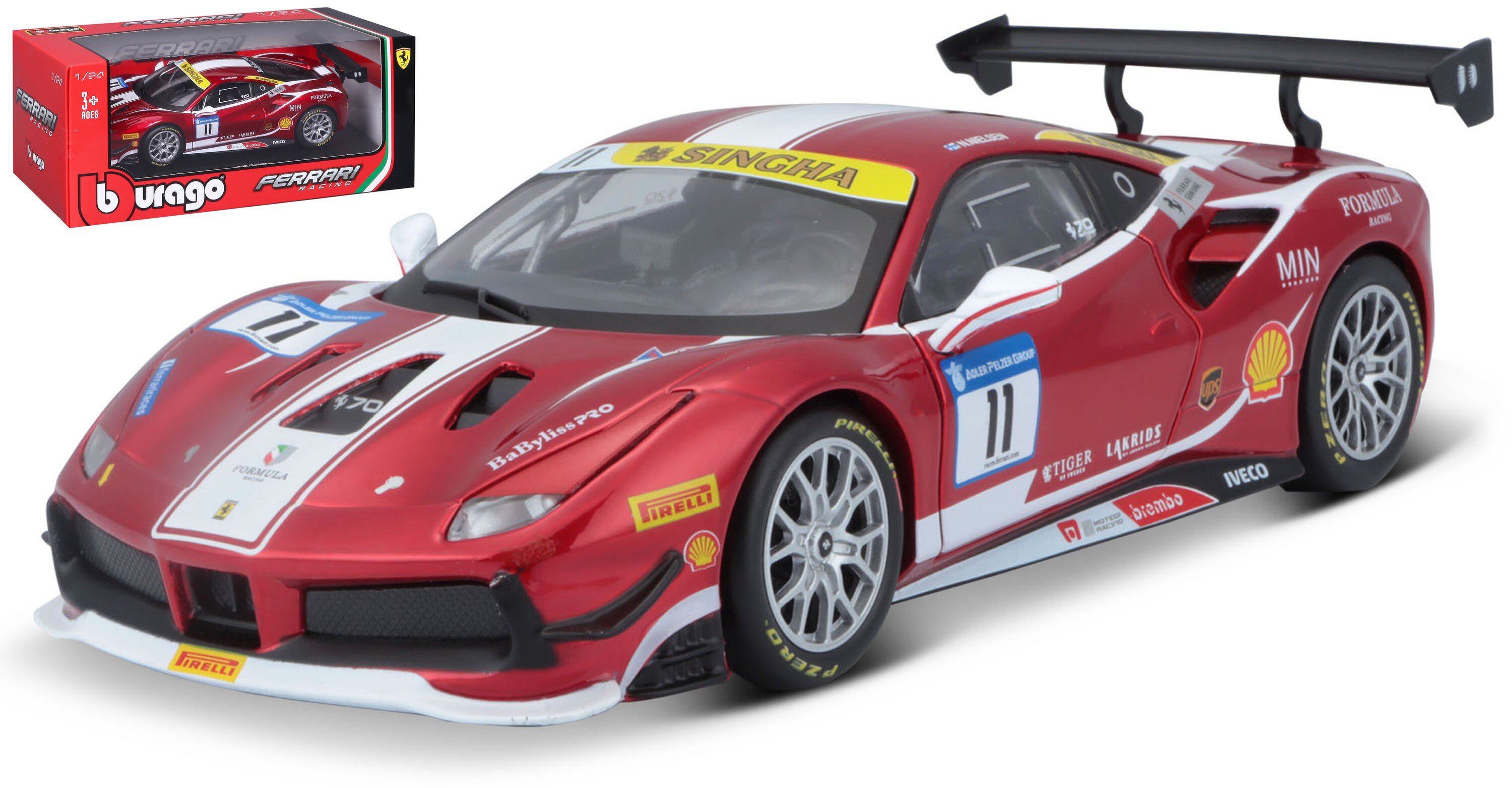Ferrari 488 CHALLENGE #11 FORMULA RACING 2017