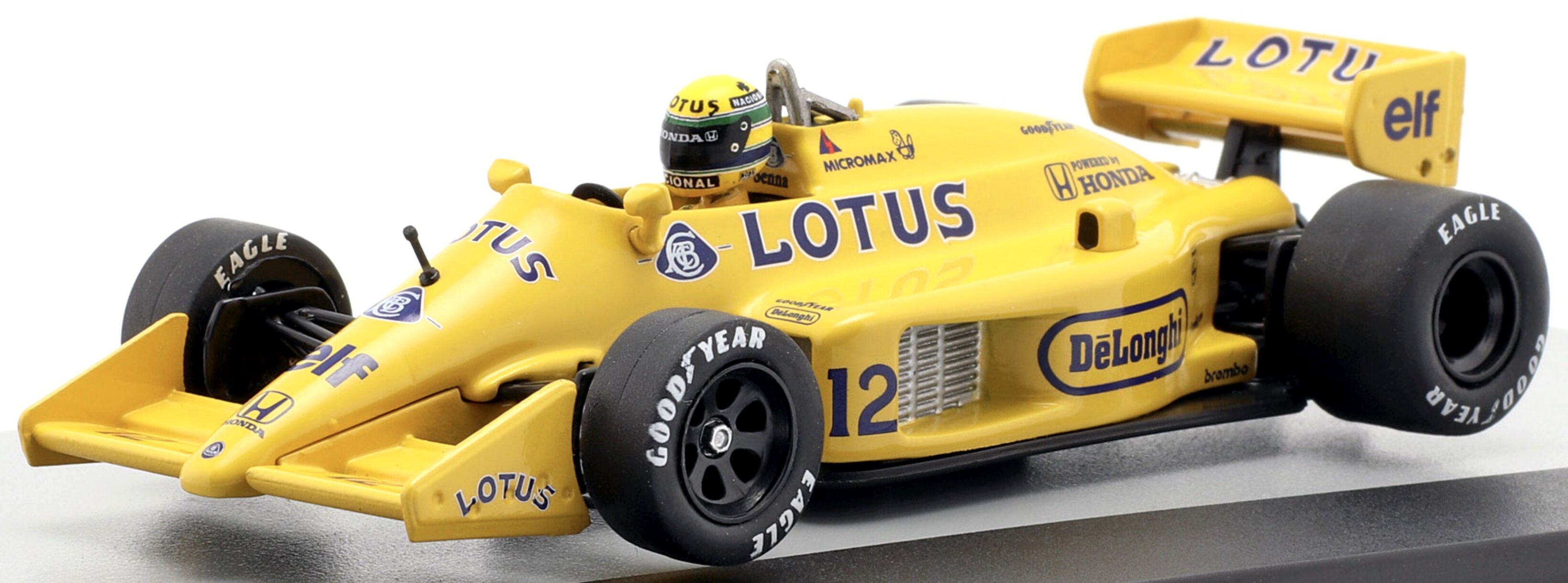 Lotus 99T #12 AYRTON SENNA WINNER MONACO GP FORMUL 1 1987