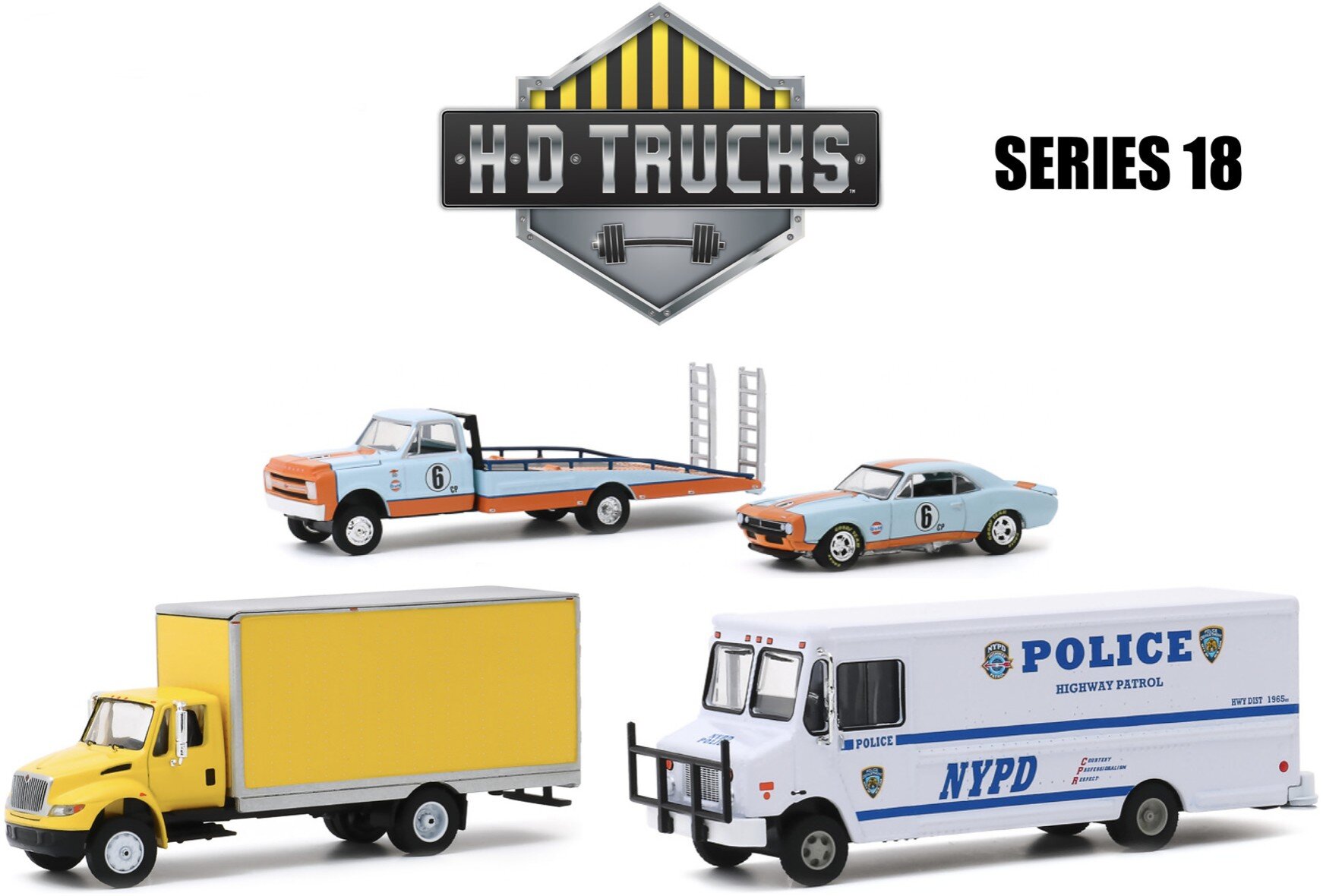 H.D. TRUCKS SERIES 18 - 6 CAR SET