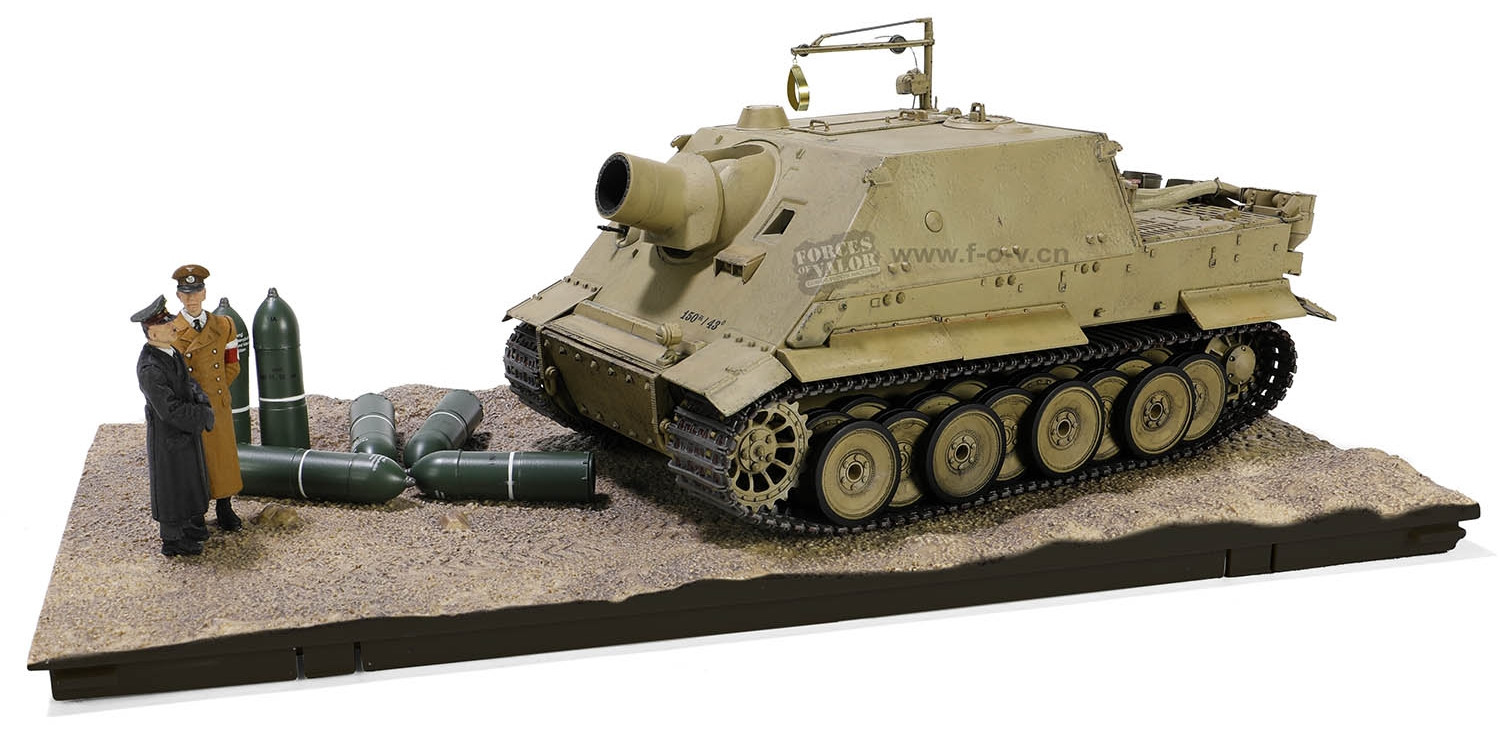 INTERNAL STRUCTURE SERIES - GERMAN STURMMORSERWAGEN 606/4 MIT 38CM RW 61 L/3.5 'STURMTIGER' 1943
