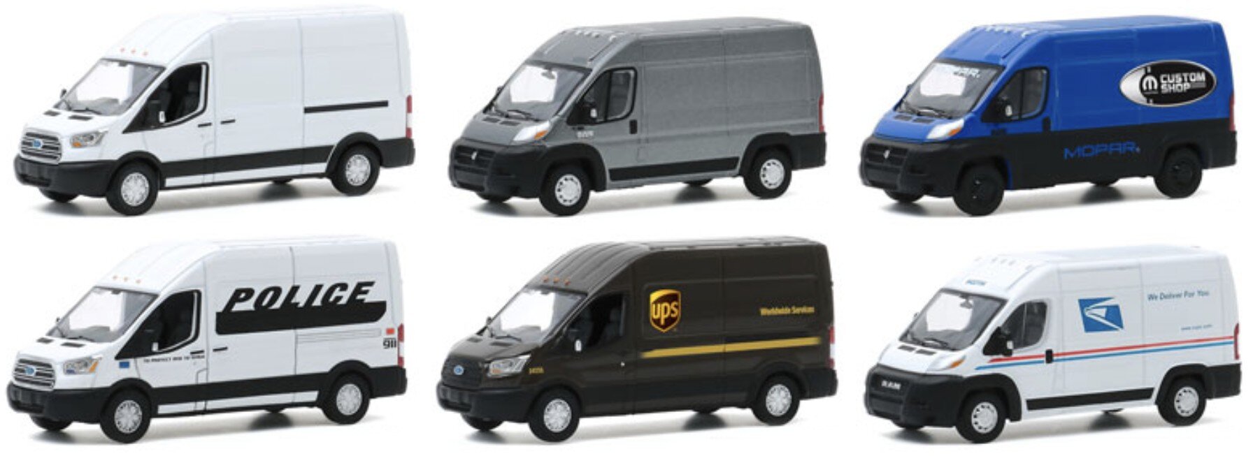 ROUTE RUNNERS SERIES 1 - 6 CAR SET 