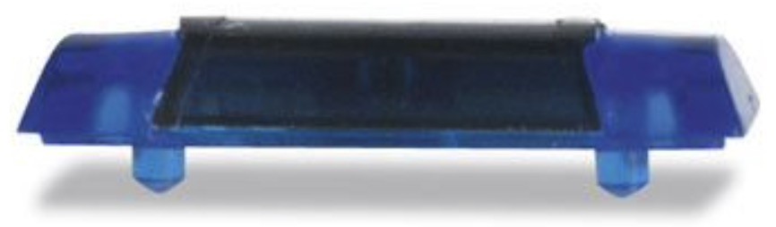 Hella RTK-7, blauw transparant (10 st.)