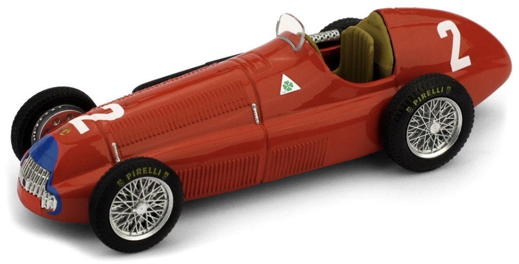 Alfa Romeo 158 #2 NINO FARINA GP GRAN BRETAGNA E EUROPA 1950