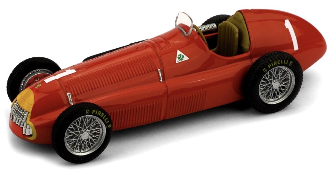Alfa Romeo 158 #1 JUAN MANUEL FANGIO GP GRAN BRETAGNA E EUROPA 1950