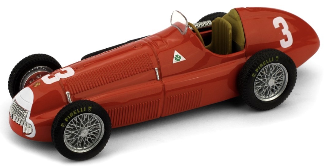 Alfa Romeo 158 #3 LUIGI FAGIOLI GP GRAN BRETAGNA E EUROPA 1950