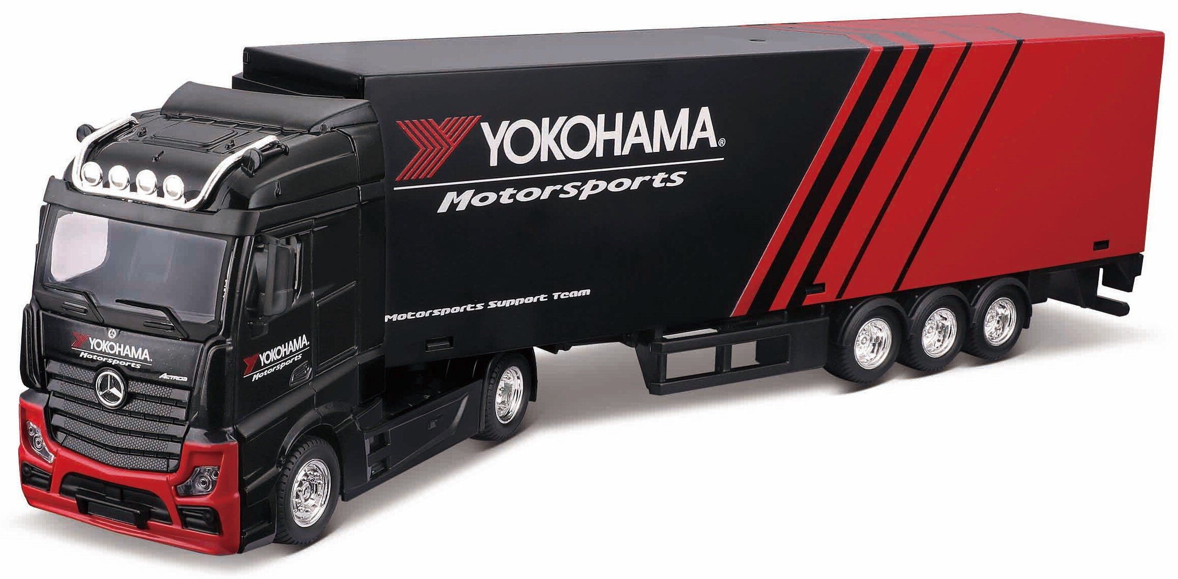 Mercedes Benz ACTROS GIGASPACE  'YOKOHAMA' - STREET FIRE HAULERS WITH TRAILER