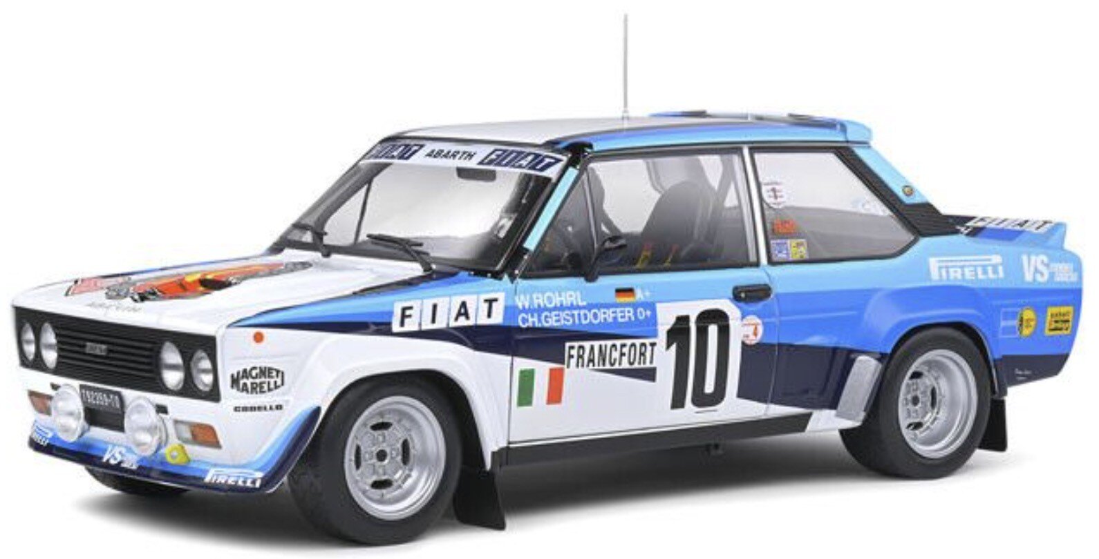 Fiat 131 ABARTH #10 RALLY MONTE CARLO 1980