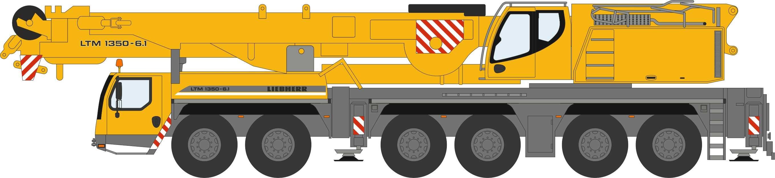 Liebherr LTM1350 CRANE