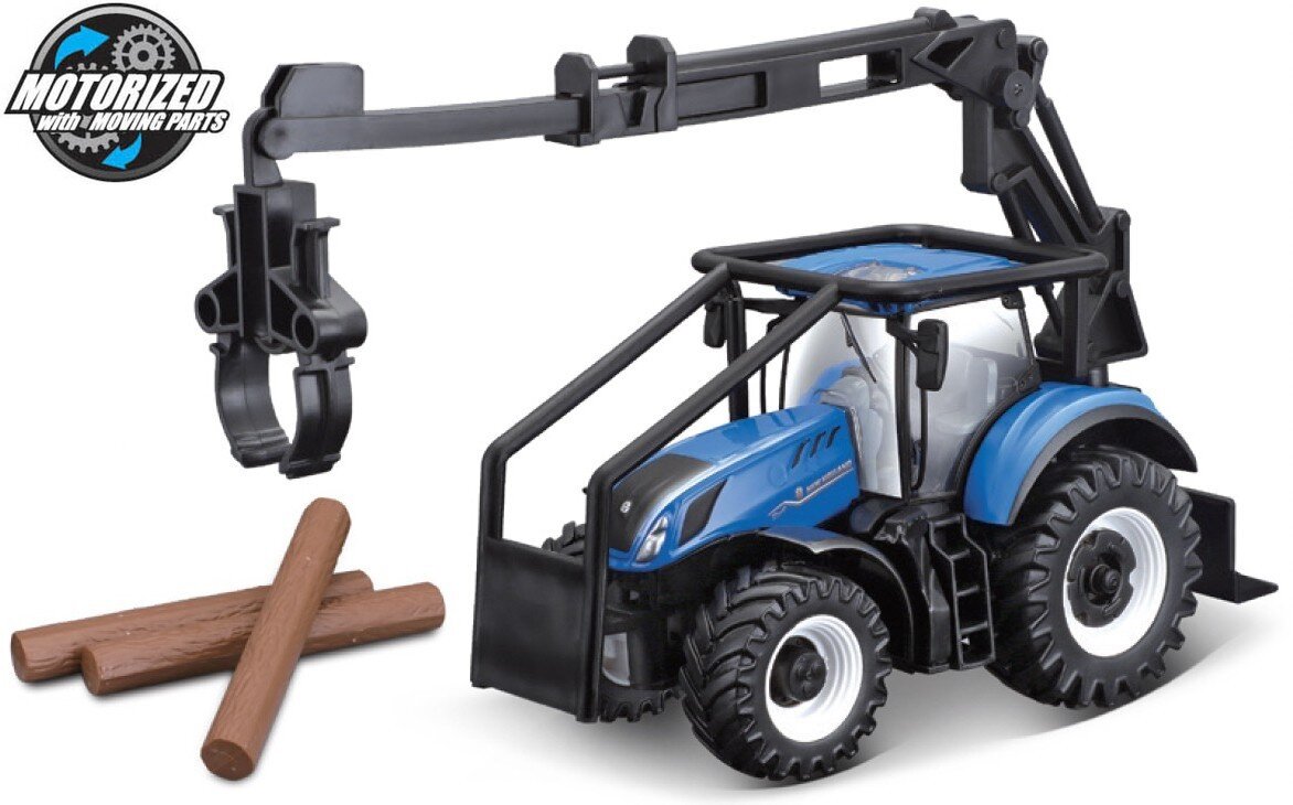 New Holland T7.315 FORESTRY TRACTOR + LOGGING LOADER