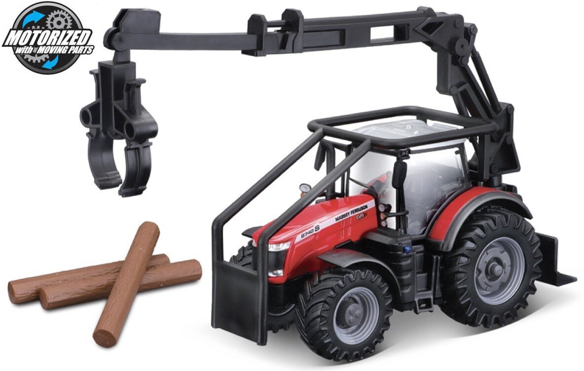 Massey Ferguson FORESTRY TRACTOR + LOGGING LOADER