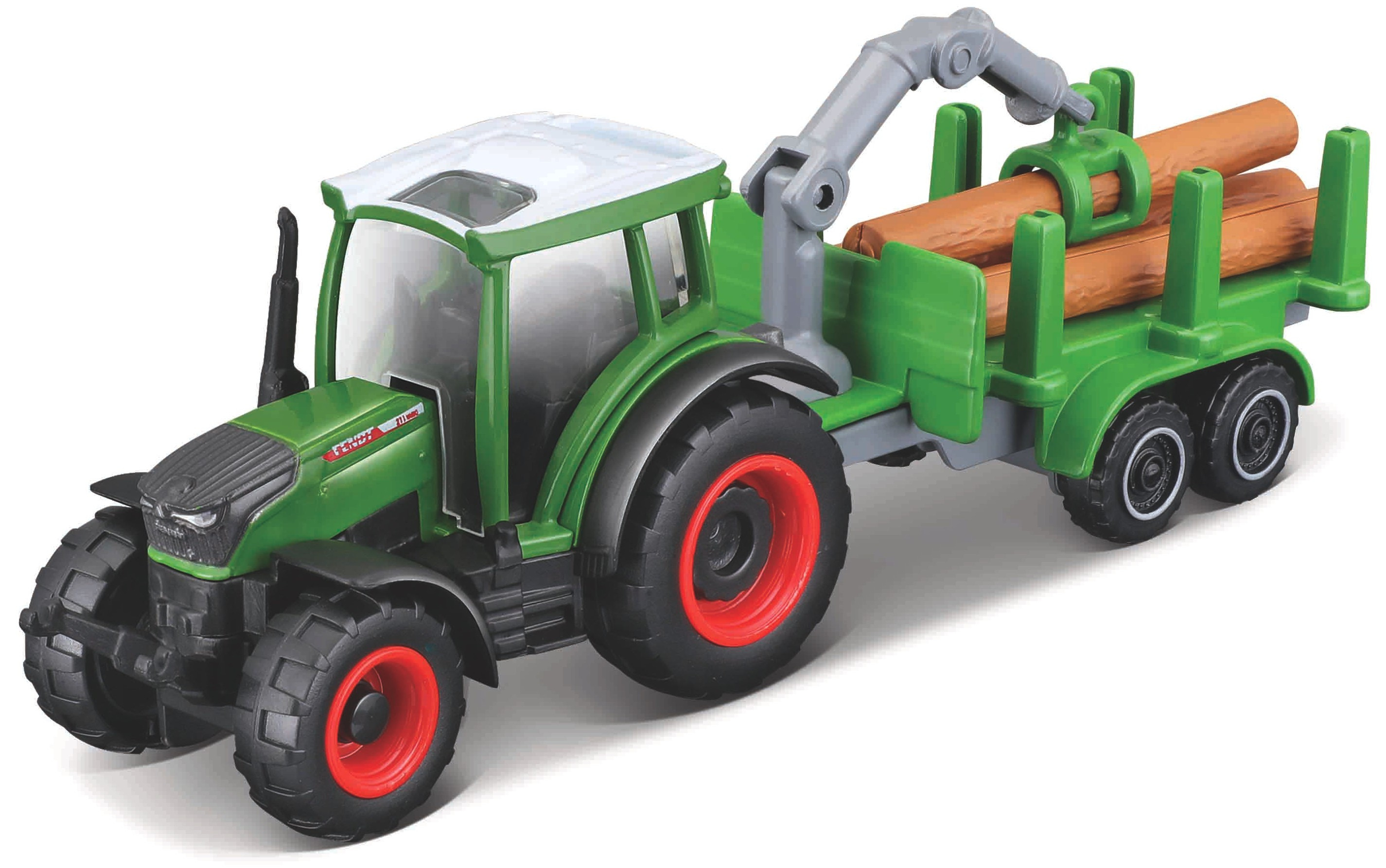 Fendt 209 TRACTOR WITH LOG TRAILER - MINI WORK MACHINE