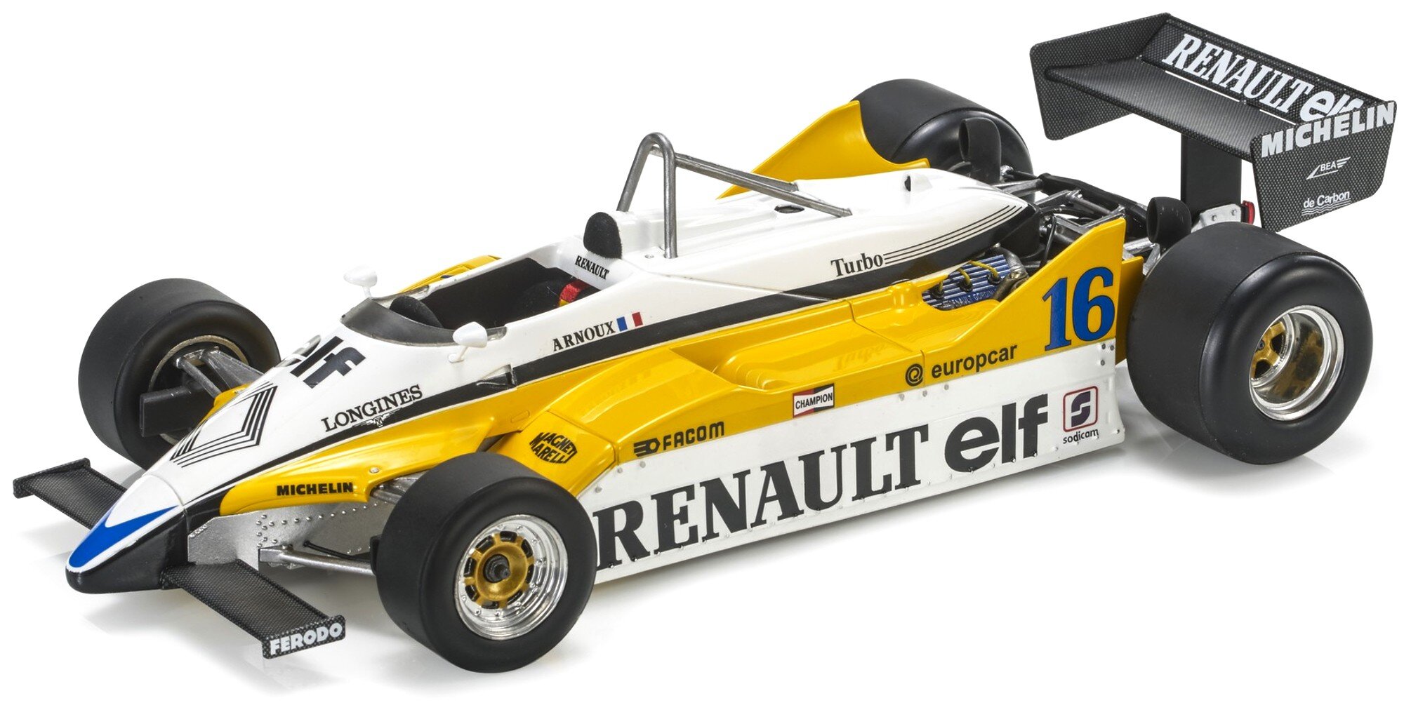 Renault RE 30B TURBO #16 RENE ARNOUX 1982