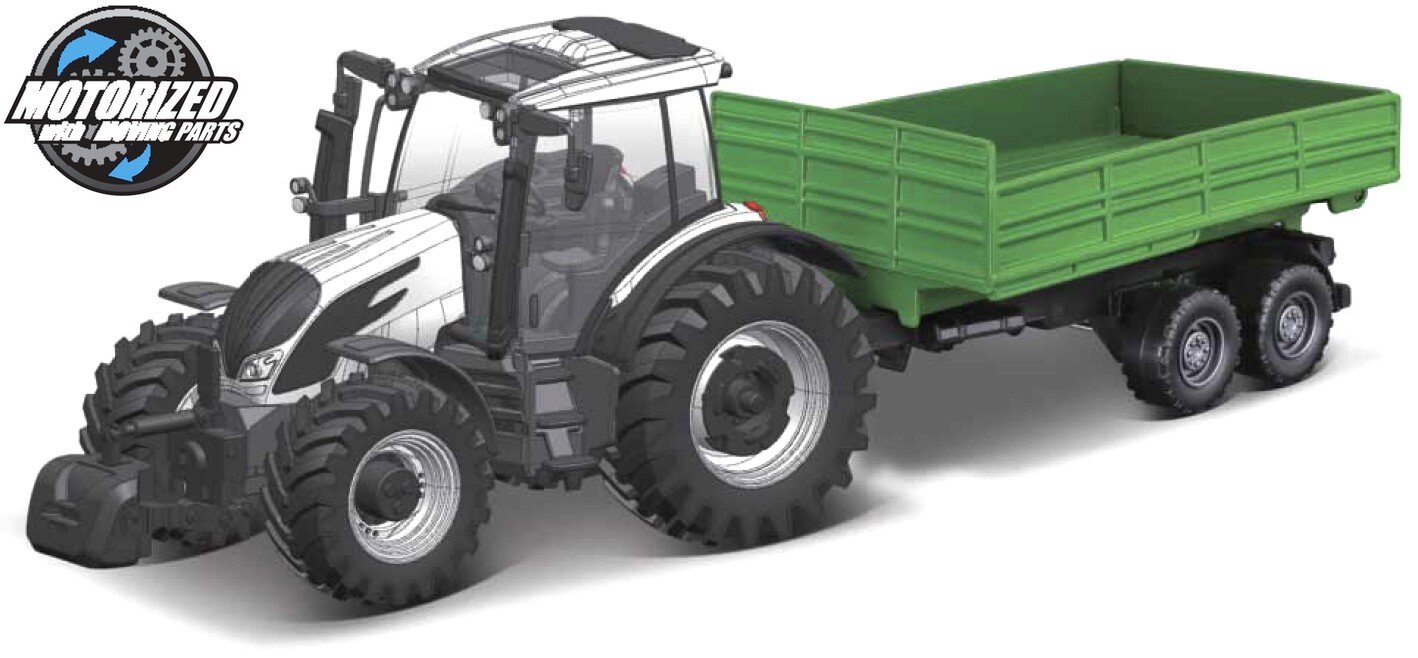 Valtra N174 TRACTOR + TIPPING TRAILER