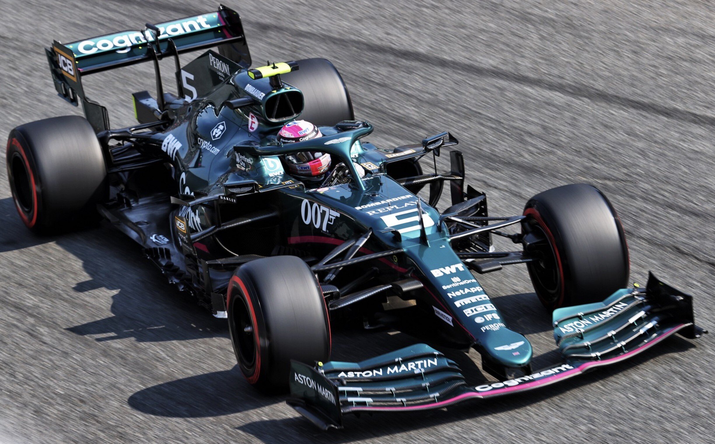 Aston Martin AMR21 #5 SEBARTIAN VETTEL ITALIAN GP 2021