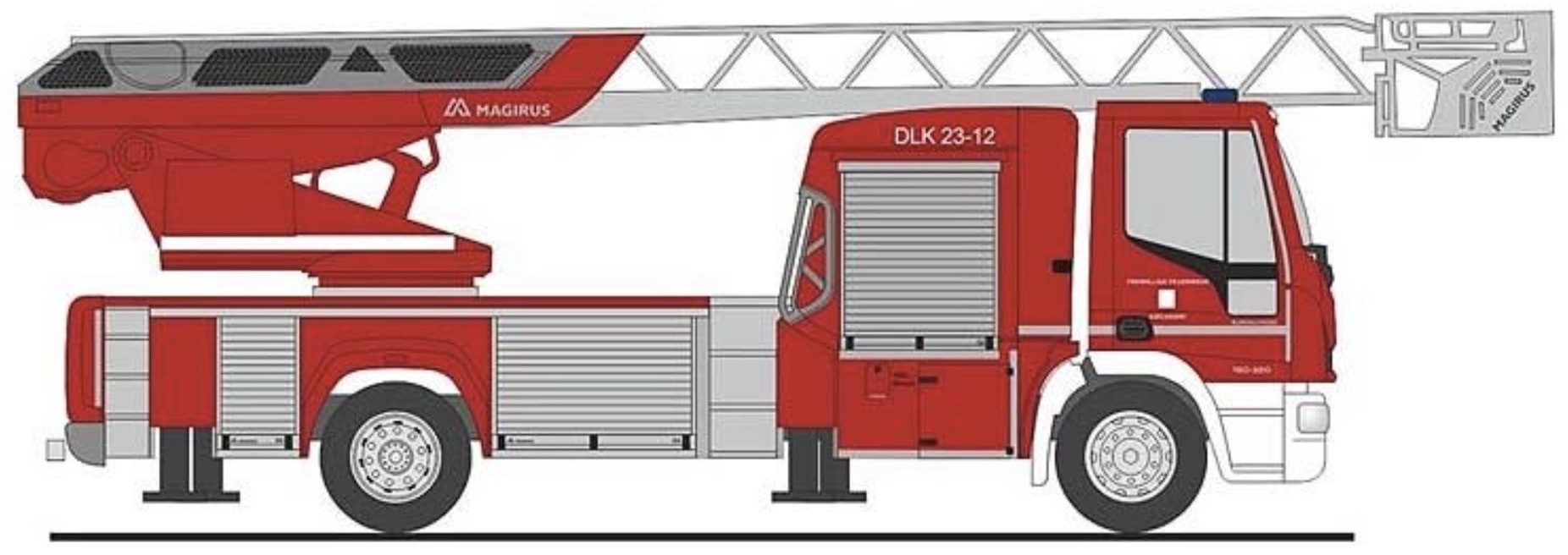 Iveco MAGIRUS DLK Feuerwehr Kirchdorf / Tirol