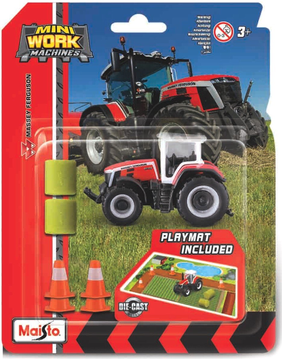 Massey Ferguson MINI WORK MACHINES MINI FARM PLAYSET