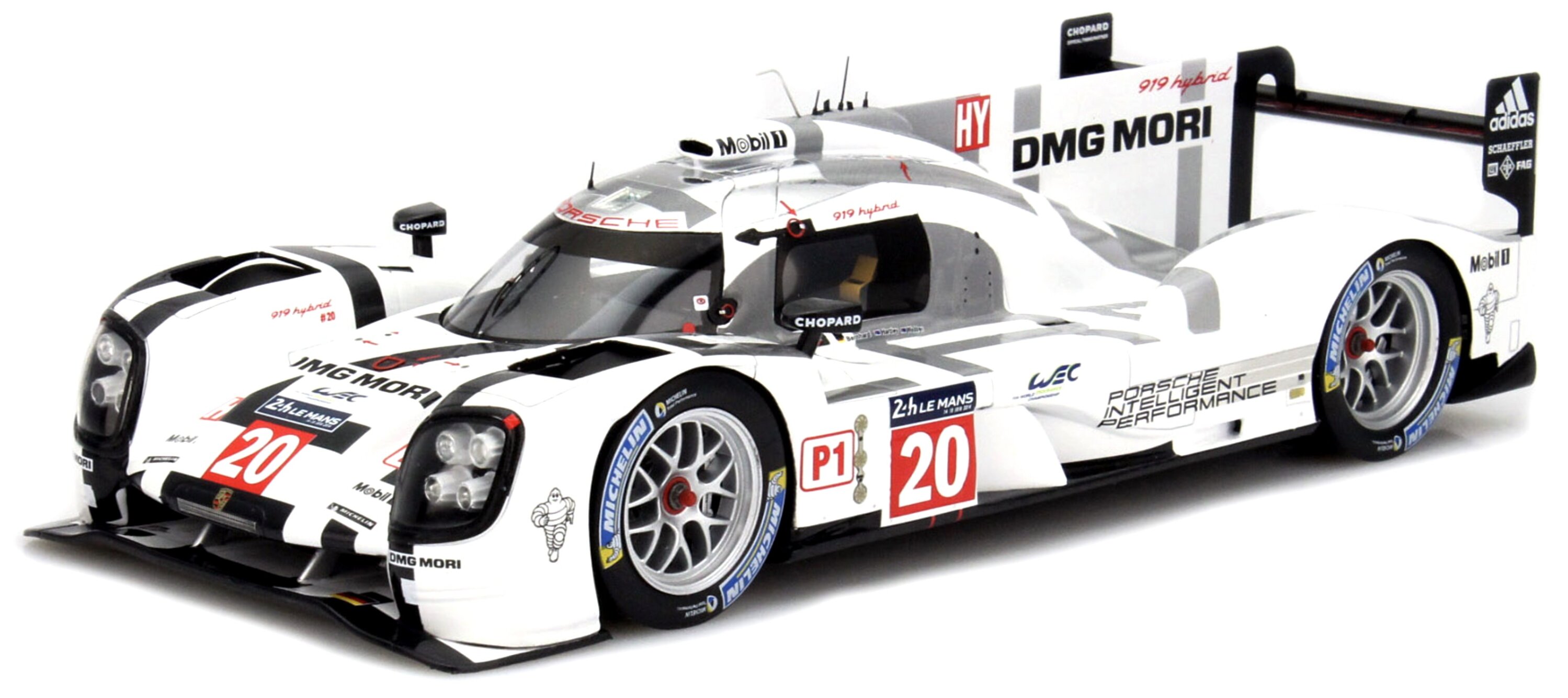 Porsche 919 HYBRID #20 BERNHARD/WEBBER/HARTLEY 24H LE MANS 2014