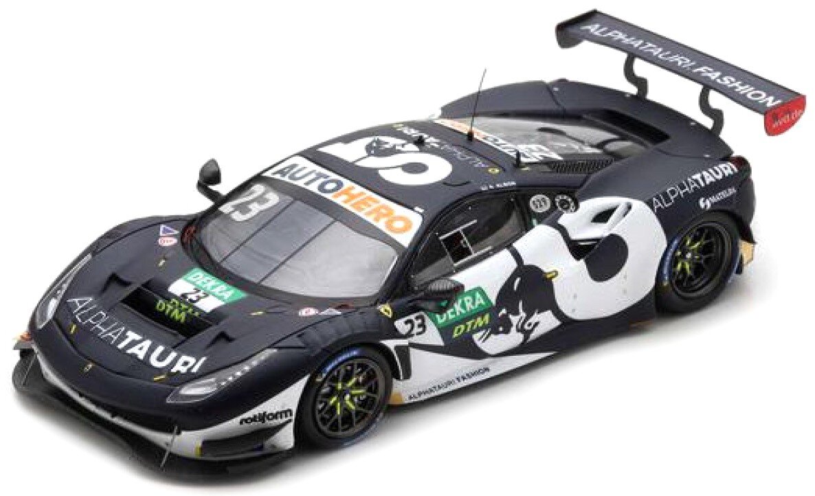 Ferrari 488 GT3 EVO ALPHATAURI AF CORSE #23 ALEXANDER ALBON DTM 2021