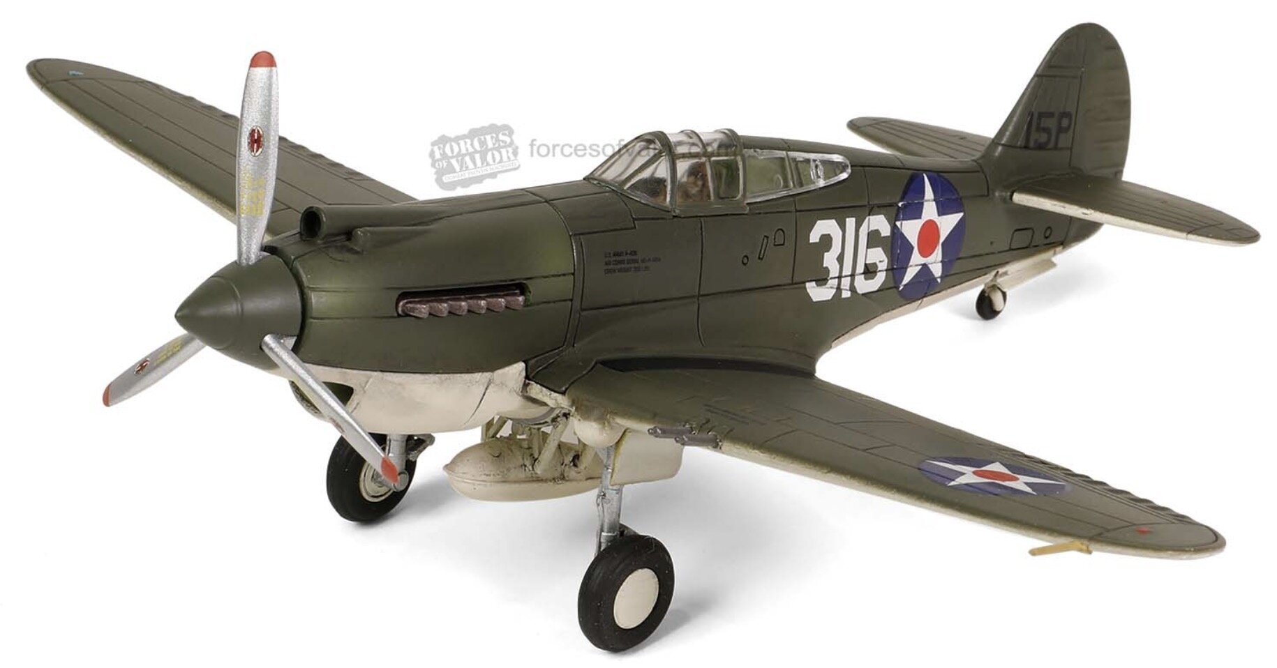 Curtiss P-40B HAWK 81A-2 (P-8127) 78th PURSUIT SQUADRON - PEARL HABOUR 1941