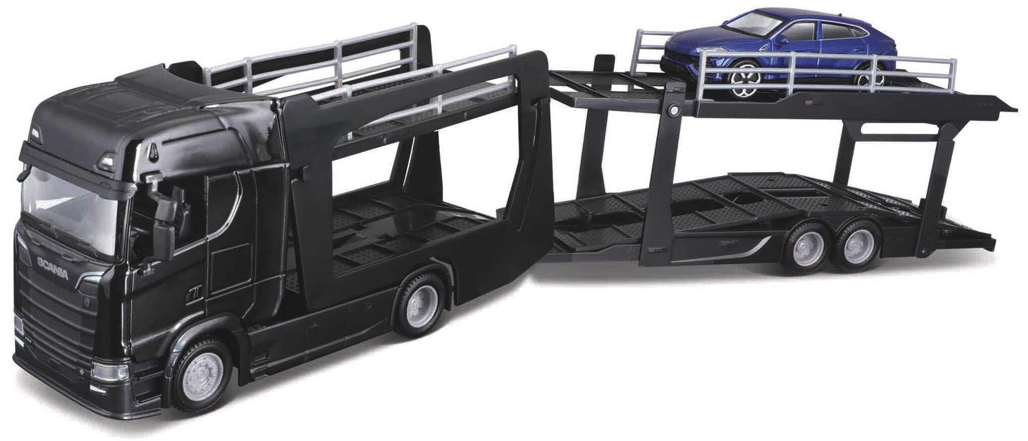Scania S730 HIGHLINE CAB CAR CARRIER +  LAMBORGHINI URUS