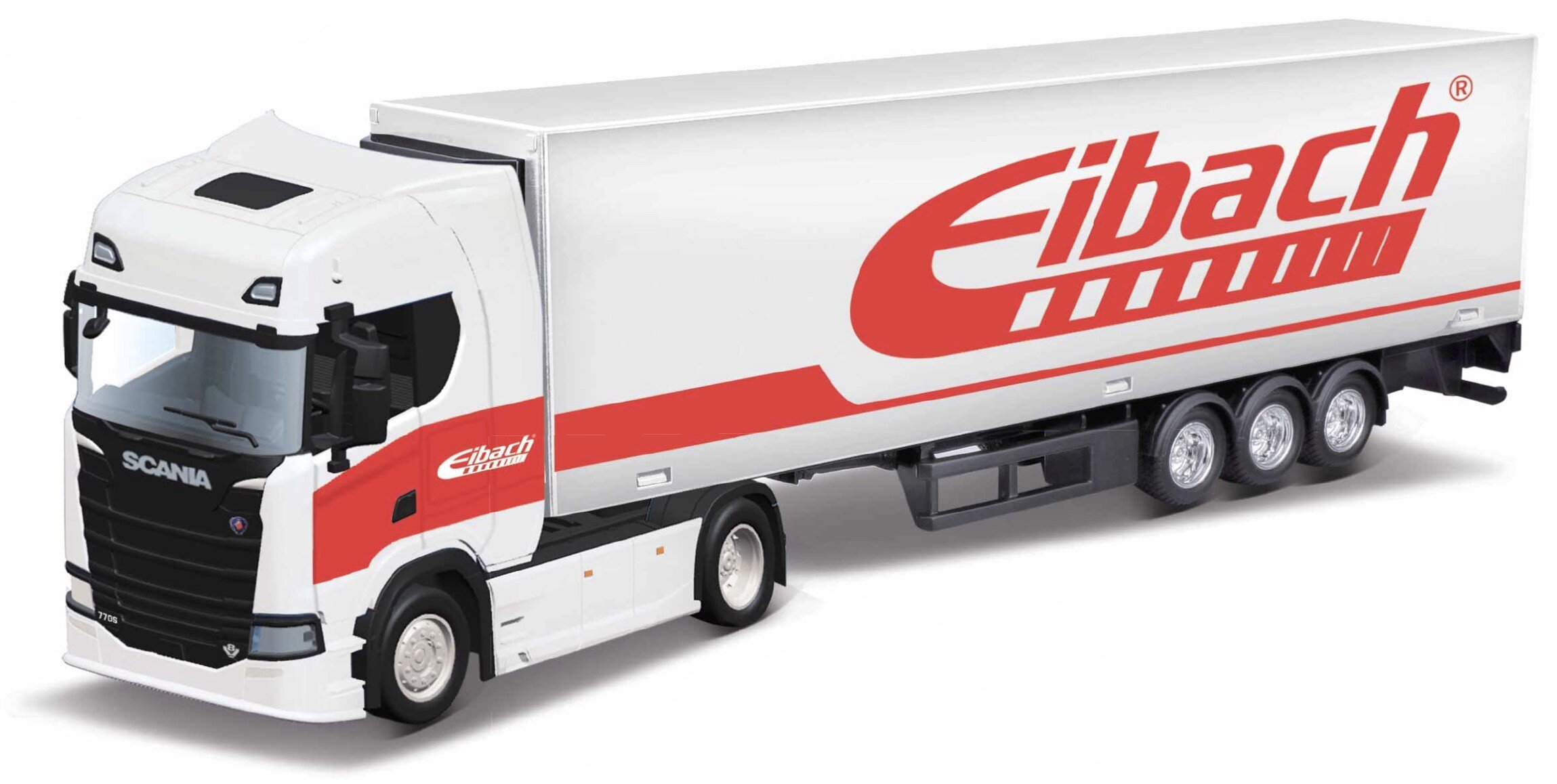 Scania S730 HIGHLINE CAB + CONTAINER TRAILER "EIBACH"