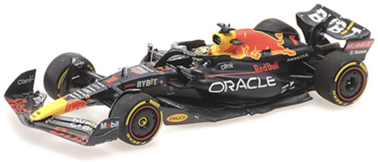 RED BULL RACING ORACLE B18 #1 MAX VERSTAPPEN - WINNER ABU DHABI GP 2022