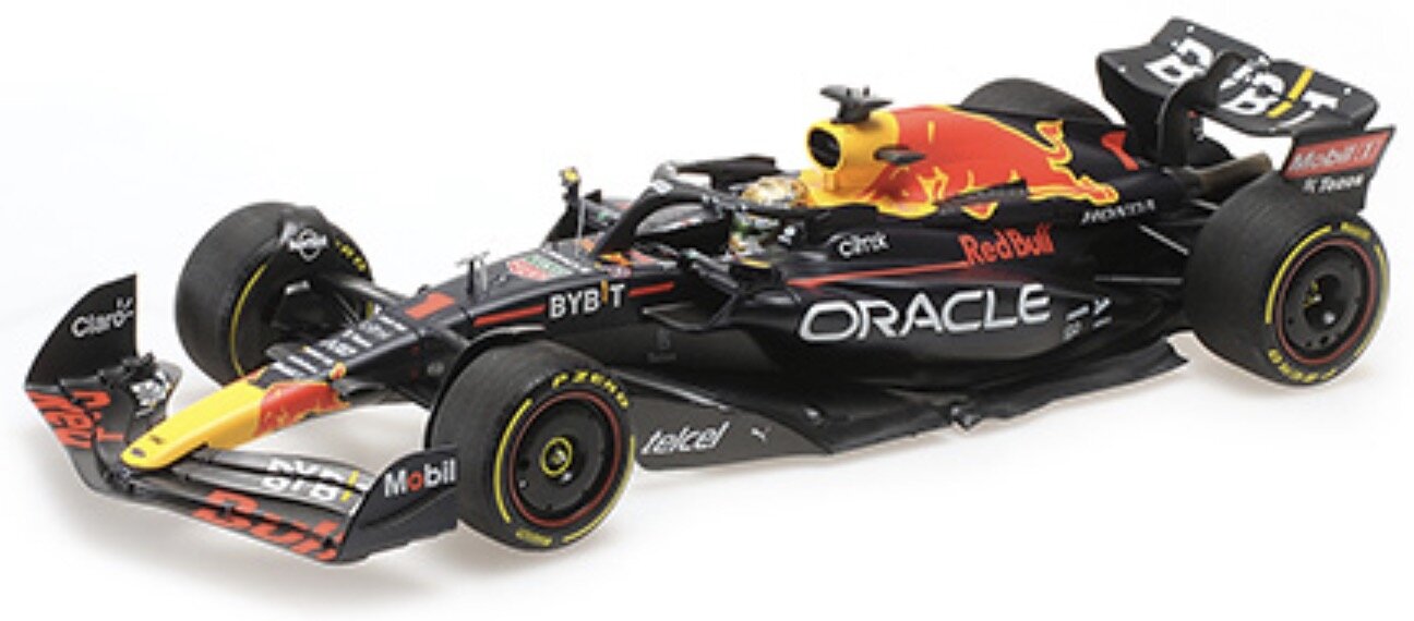 RED BULL RACING ORACLE B18 #1 MAX VERSTAPPEN - WINNER MEXICAN GP 2022