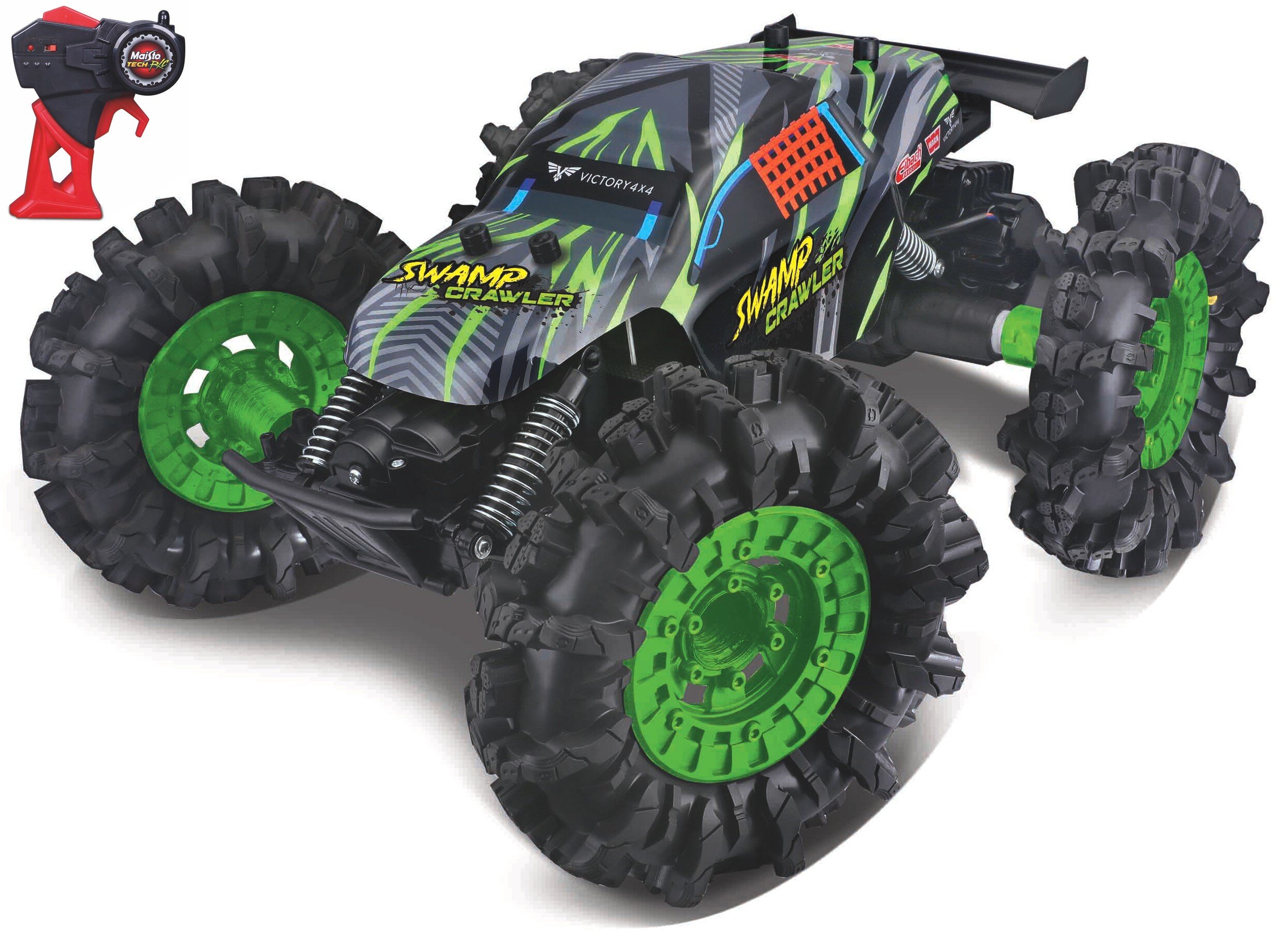 SWAMP CRAWLER 2.4 GHz RADIO CONTROLE (USB rechargeable vehicle)