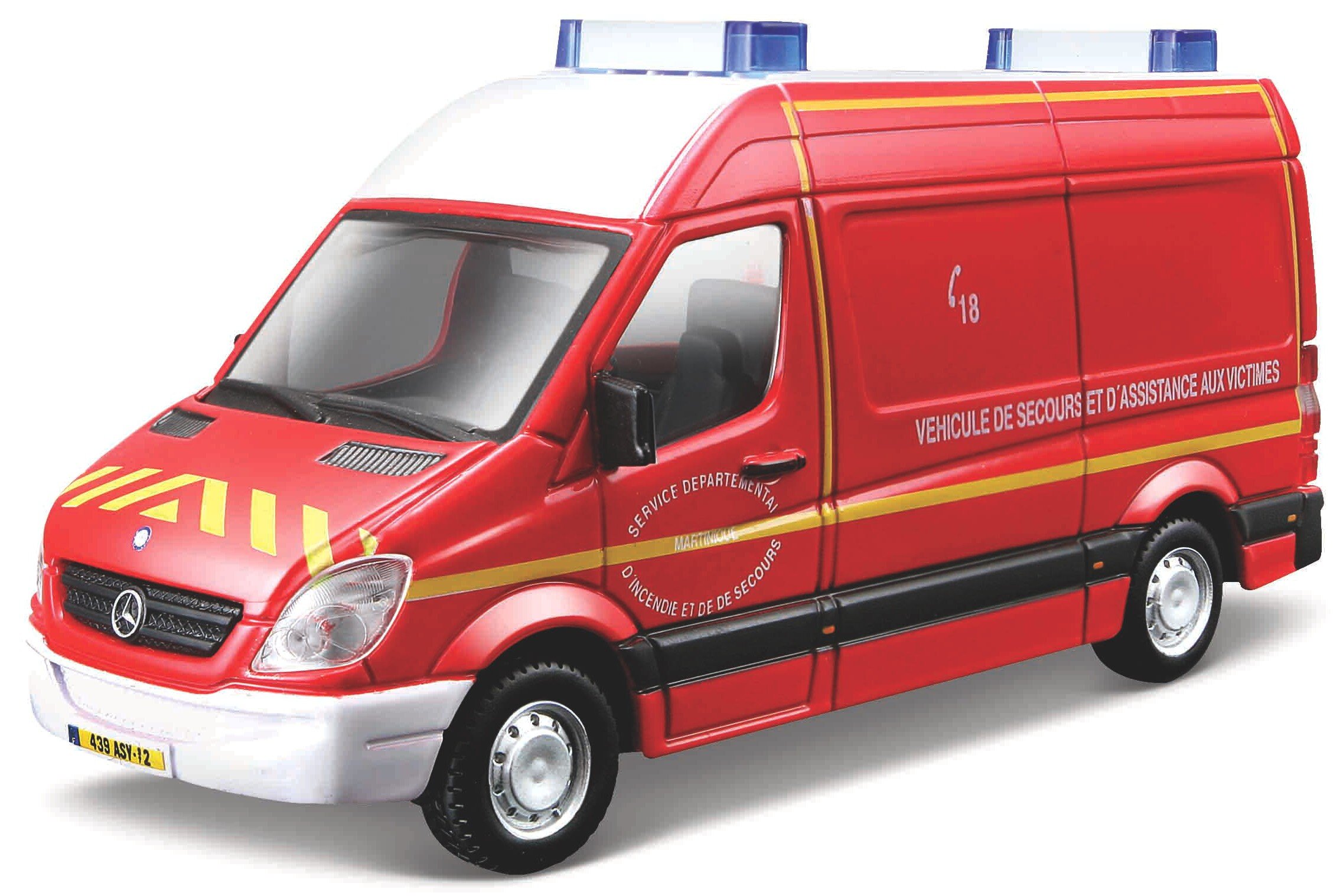 MERCEDES BENZ SPRINTER "V&eacute;hicul&eacute; de secouriste d'assistance aux victimes"