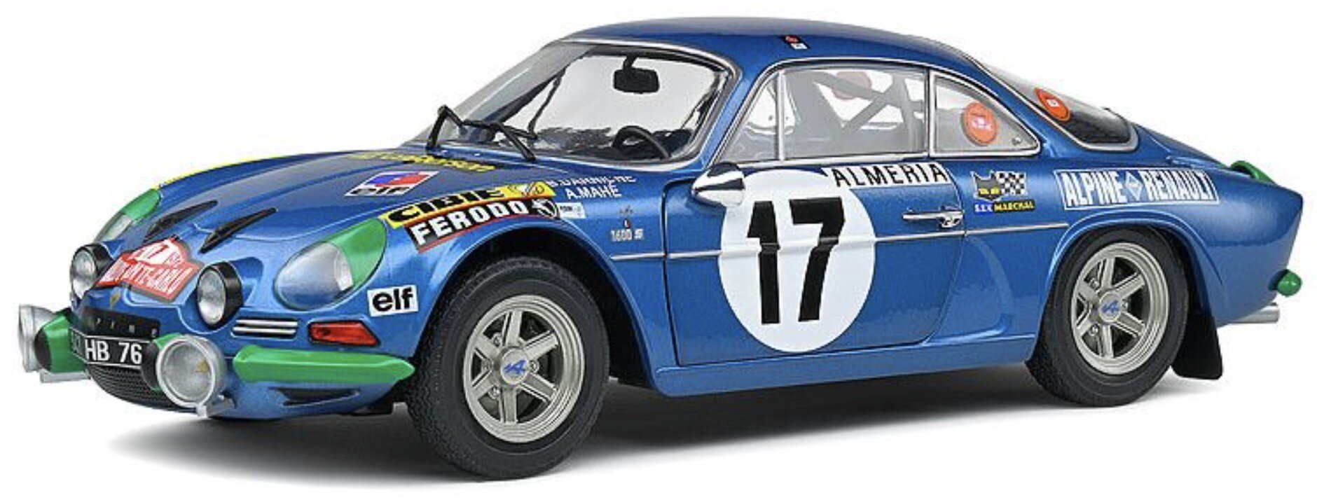 Alpine A110 1600S #17 RALLY MONTE CARLO 1972