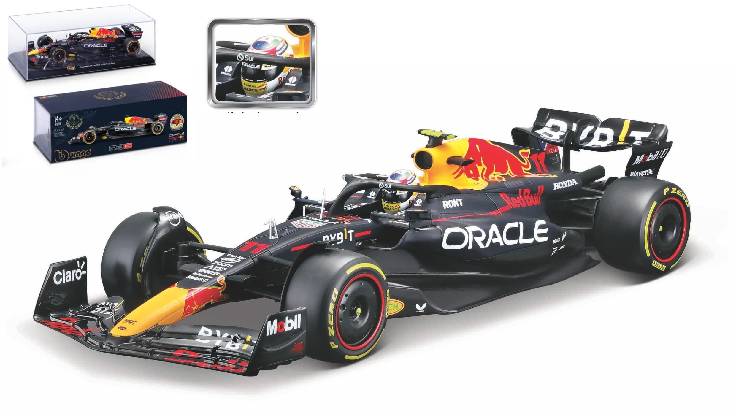 RED BULL RACING ORACLE RB18 #11 SERGIO PEREZ - ABU DHABI GRAND PRIX 2022